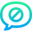Block chat Ikona 64x64