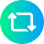 Ретвитнуть иконка 64x64