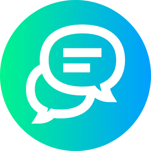 Bubble speak icon