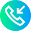 Incoming call icon 64x64