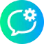 Bubble chat Symbol 64x64