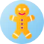 Gingerbread man Ikona 64x64