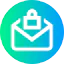 Secured letter icon 64x64