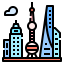 Oriental pearl tower アイコン 64x64