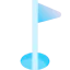 Golf flag icon 64x64