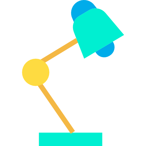 Table lamp icon