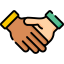 Shake hands ícono 64x64
