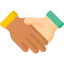 Shake hands ícono 64x64