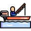 Fishing boat icon 64x64