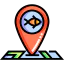 Location pin icon 64x64