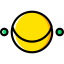 Waxing moon icon 64x64