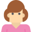 Curly hair icon 64x64