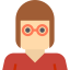 Short hair icon 64x64