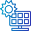 Solar panel icon 64x64