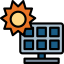 Solar panel icon 64x64