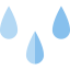 Water drops icône 64x64
