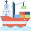 Cargo ship icon 64x64