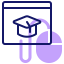 Online education icon 64x64