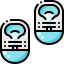 Baby shoes icon 64x64