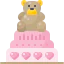 Birthday cake icon 64x64