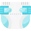 Baby diaper icon 64x64