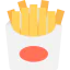 Жареная картошка иконка 64x64