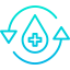 Water cycle icon 64x64