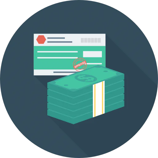 Cheque icon
