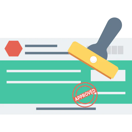 Cheque icon