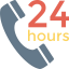 24 hours Symbol 64x64
