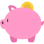 Piggy bank icon 64x64