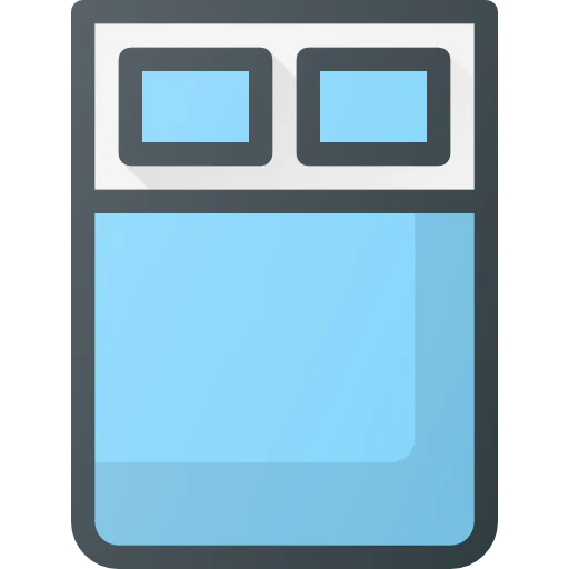 Double bed icon
