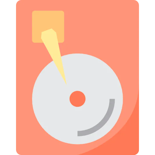 Hard disk icon