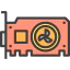 Graphic card icon 64x64