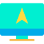 Monitor Symbol 64x64