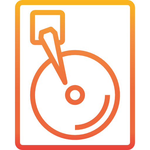 Hard disk icon