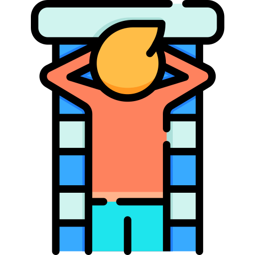 Sun bath icon