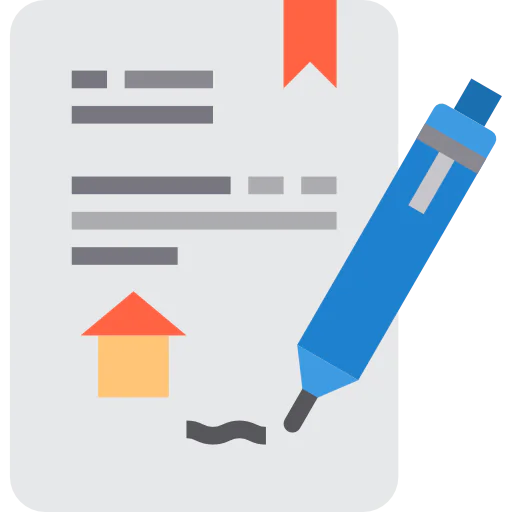 Contract icon