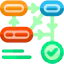 Flow chart biểu tượng 64x64