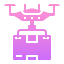Drone delivery アイコン 64x64