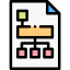 Hierarchy structure icon 64x64