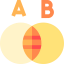 Venn diagram icon 64x64