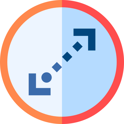 Diameter icon