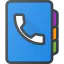 Phone book Symbol 64x64