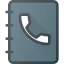 Phone book Symbol 64x64