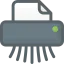 Paper shredder Symbol 64x64