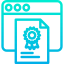 Certificate icon 64x64