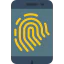 Fingerprint scan icon 64x64