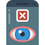Eye scan icon 64x64