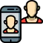 Facial recognition іконка 64x64